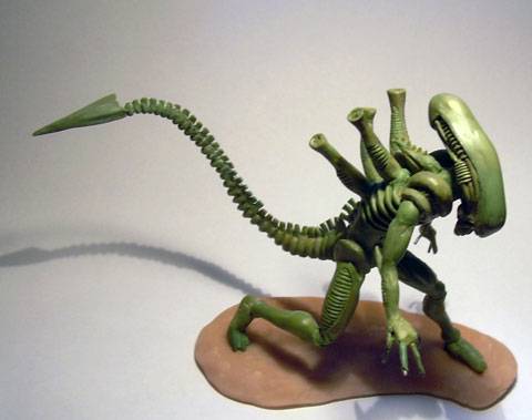 Creacion y Modelado de un Aliens 4