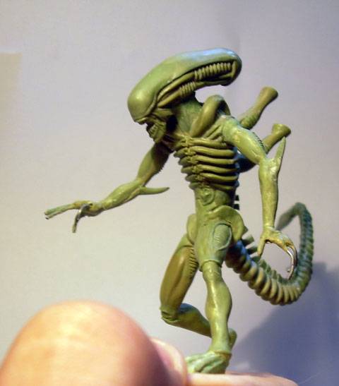 Creacion y Modelado de un Aliens 5