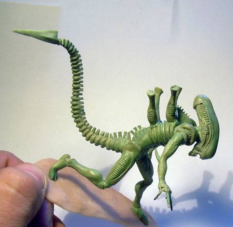 Creacion y Modelado de un Aliens 6