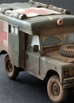 Land Rover Ambulancia Britanico