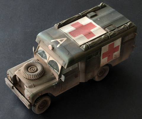 Land Rover Ambulancia Britanico