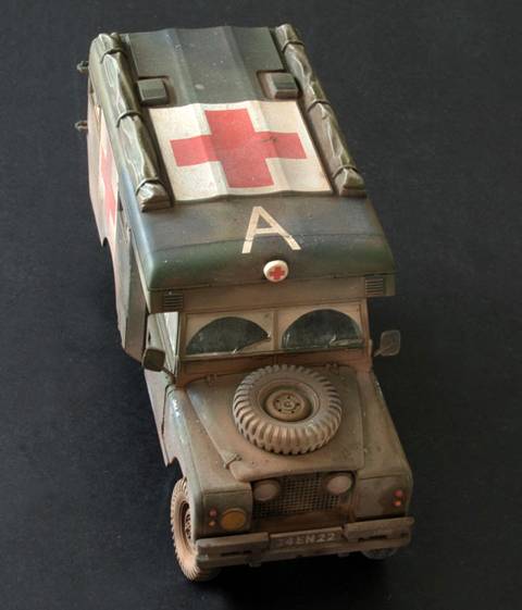Land Rover Ambulancia Britanico