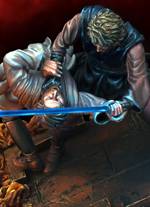 el famoso duelo entre Obi-Wan Kenobi y Anakin, maestro y disc&iacute;pulo, dentro de la gran saga de Star Wars.