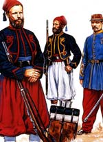 Uniformes Franceses - El Ej&eacute;rcito Franc&eacute;s 1870.