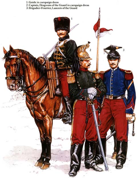 Uniformes Franceses - El Ej&eacute;rcito Franc&eacute;s 1870.