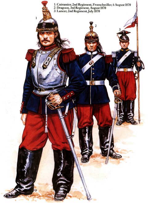 Uniformes Franceses - El Ej&eacute;rcito Franc&eacute;s 1870.