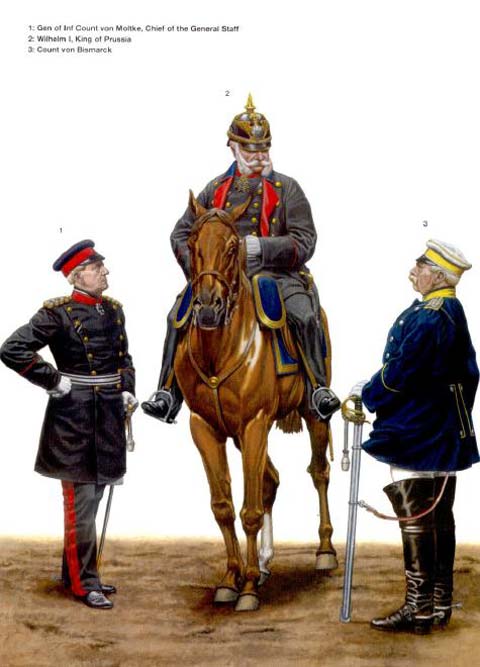 El Ej&eacute;rcito de la Confederaci&oacute;n Alemana del Norte 1870.  