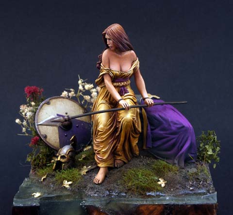 Diosa Griega Artemisa - Escala 70mm