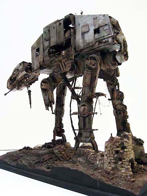 AT-AT Walker en Scratch - Escala 1/32. 