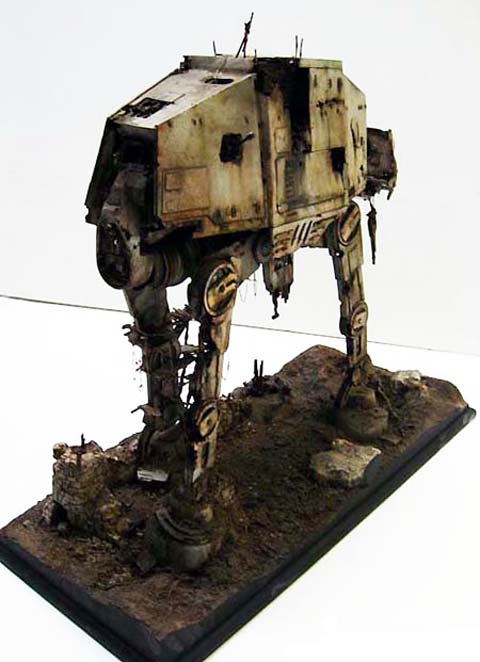 AT-AT Walker en Scratch - Escala 1/32. 