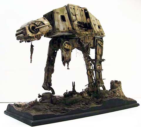 AT-AT Walker en Scratch - Escala 1/32. 