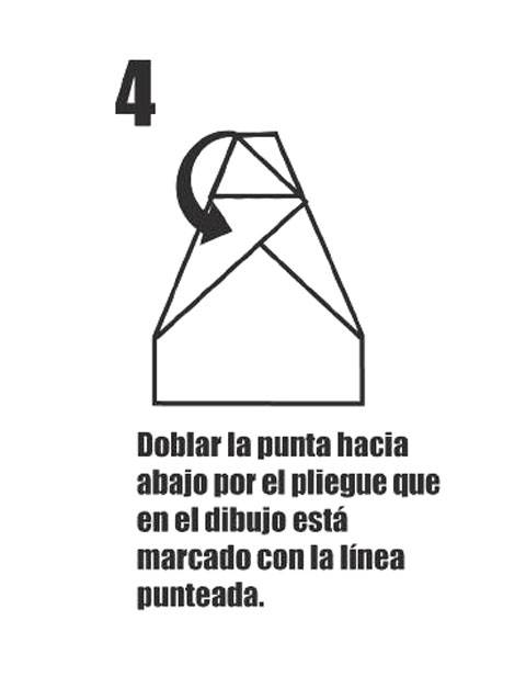 Avion de Papel Paso a Paso Modelo Cazador