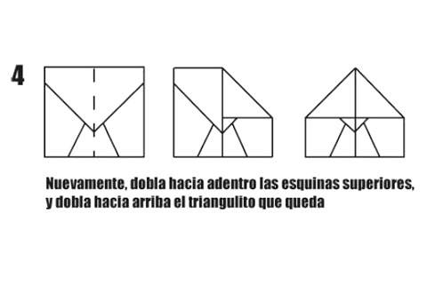 Avion de Papel Paso a Paso Modelo Fantasma. 