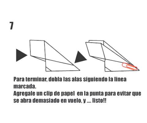 Avion de Papel Paso a Paso Modelo Fantasma. 