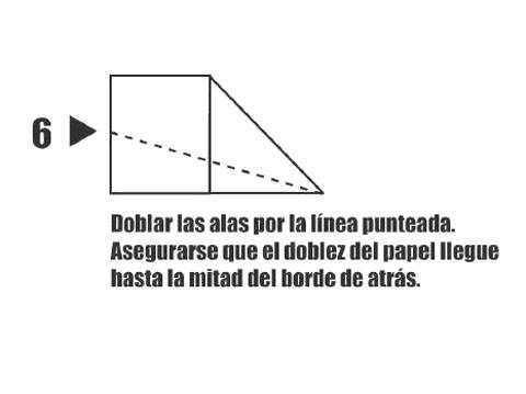 Avion de Papel Paso a Paso Modelo Fluot. 