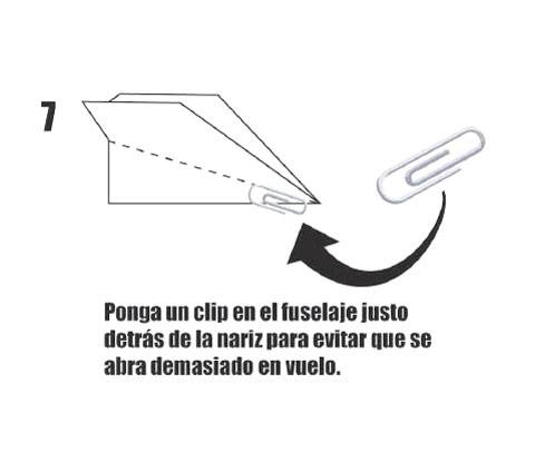 Avion de Papel Paso a Paso Modelo Fluot. 