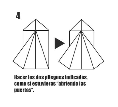 Avion de Papel Paso a Paso Modelo Mini Jet
