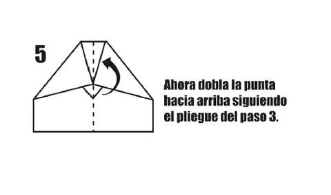 Avion de Papel Paso a Paso Modelo Planeador