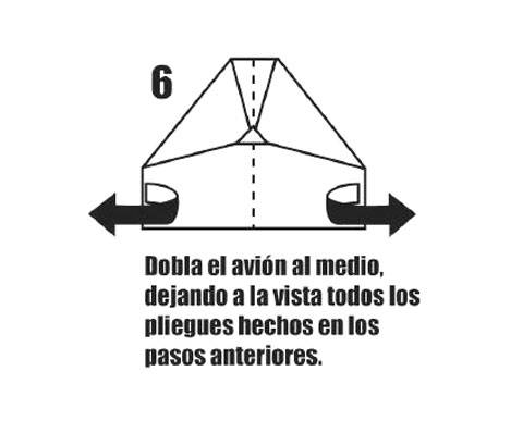 Avion de Papel Paso a Paso Modelo Planeador