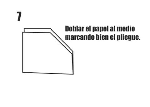 Avion de Papel Paso a Paso Modelo Tripi. 