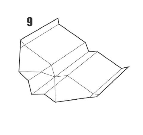 Avion de Papel Paso a Paso Modelo Tripi. 