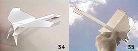 creaci&oacute;n de un avion de papel paso a paso - 12