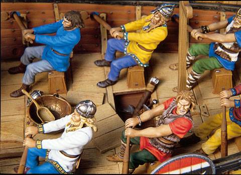Barco Vikingo de la firma espa&ntilde;ola,  Andrea Miniaturas