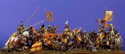 Diorama de la Batalla de Crecy