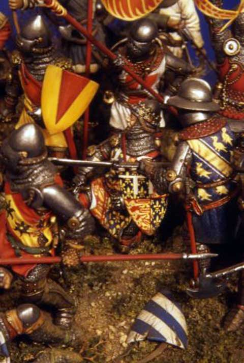 Diorama de la Batalla de Crecy