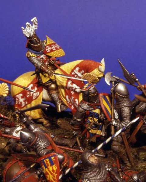 Diorama de la Batalla de Crecy
