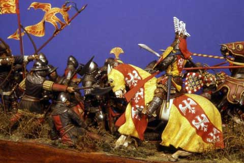 Diorama de la Batalla de Crecy
