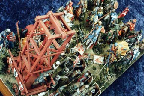 Diorama de la Batalla de Montaperti