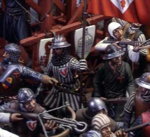 Diorama de la Batalla de Montaperti
