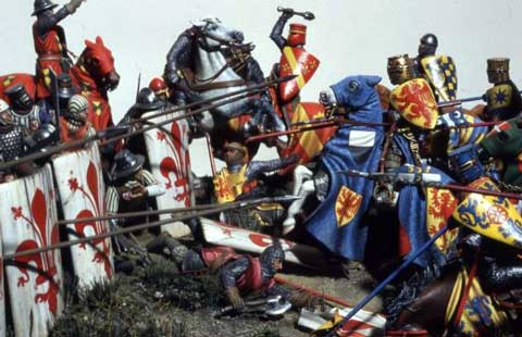 Diorama de la Batalla de Montaperti