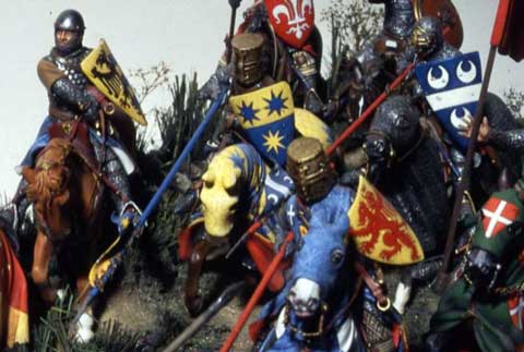 Diorama de la Batalla de Montaperti