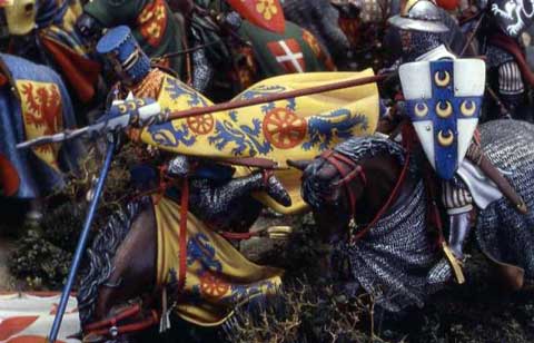 Diorama de la Batalla de Montaperti