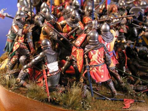 Diorama de la Batalla de Poitiers