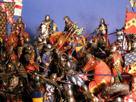 Diorama de la Batalla de Poitiers