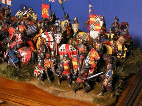Diorama de la Batalla de Poitiers