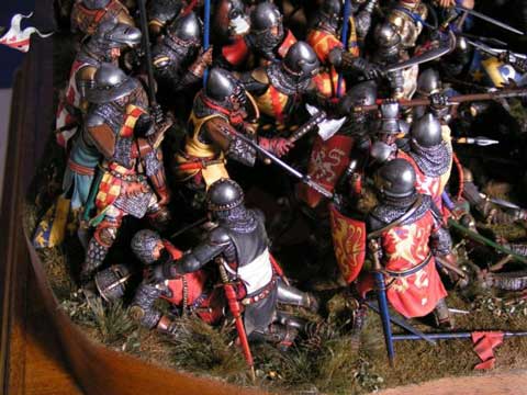 Diorama de la Batalla de Poitiers