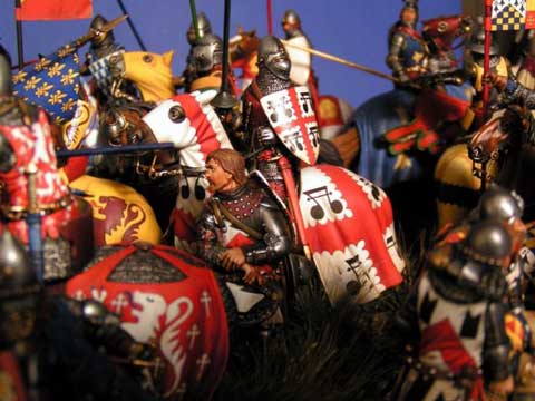 Diorama de la Batalla de Poitiers