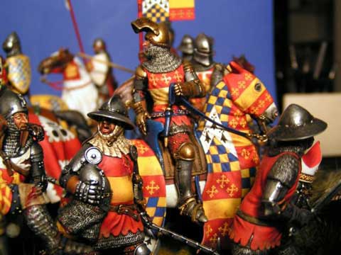 Diorama de la Batalla de Poitiers