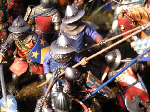 Diorama de la Batalla de Poitiers