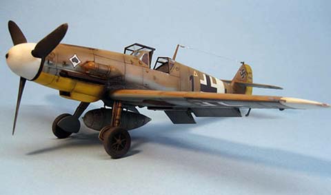 Messerschmitt Bf 109G-2/Trop - Escala 1/32