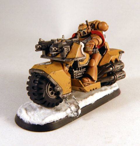 Motos de asalto de los Marines Espaciales