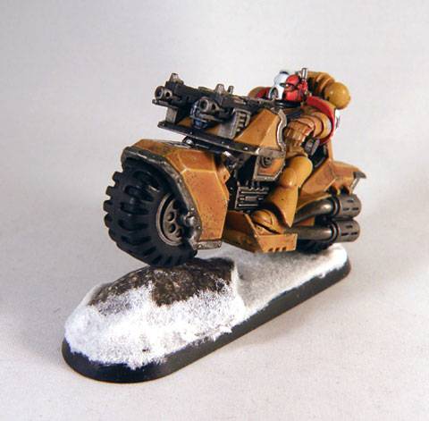 Motos de asalto de los Marines Espaciales
