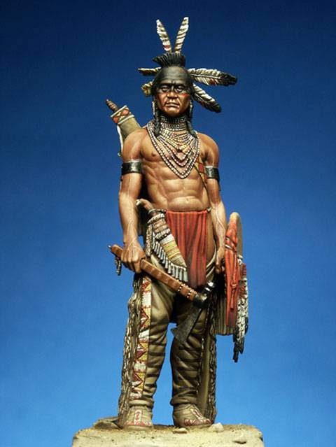 Guerrero de la Tribu de los Pies Negros. 