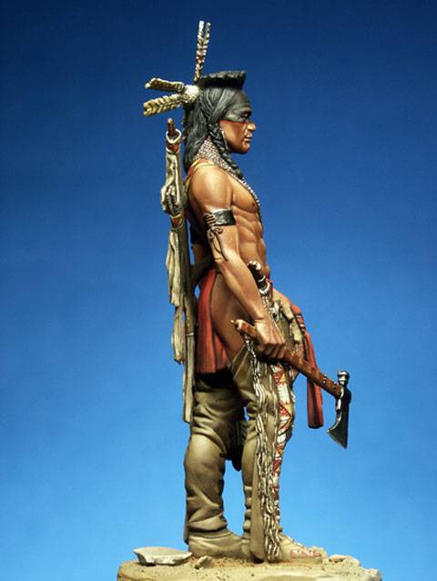Guerrero de la Tribu de los Pies Negros. 