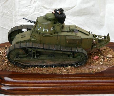 Carro Blindado Renault FT-17 - Guerra Civil Espa&ntilde;ola.  