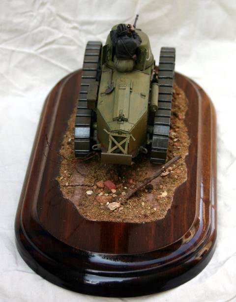 Carro Blindado Renault FT-17 - Guerra Civil Espa&ntilde;ola.  
